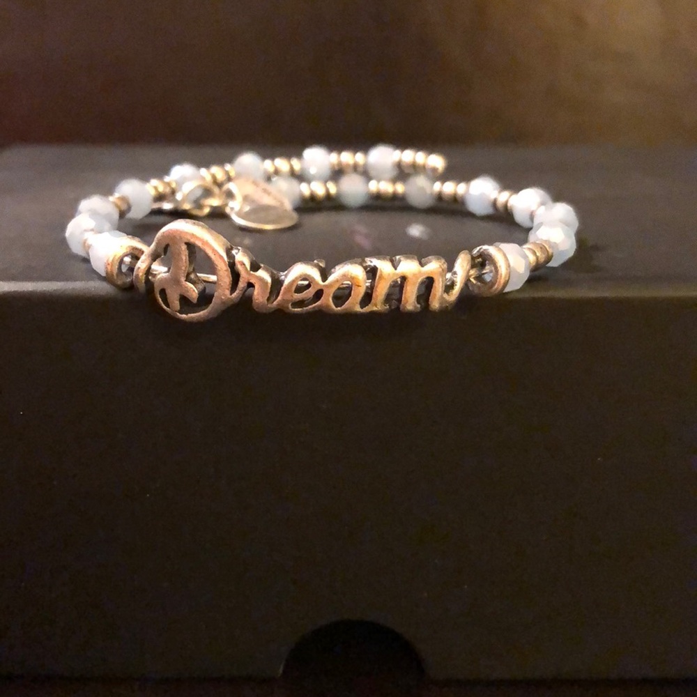 Auth Alex and Ani Disney Dream wrap bracelet
